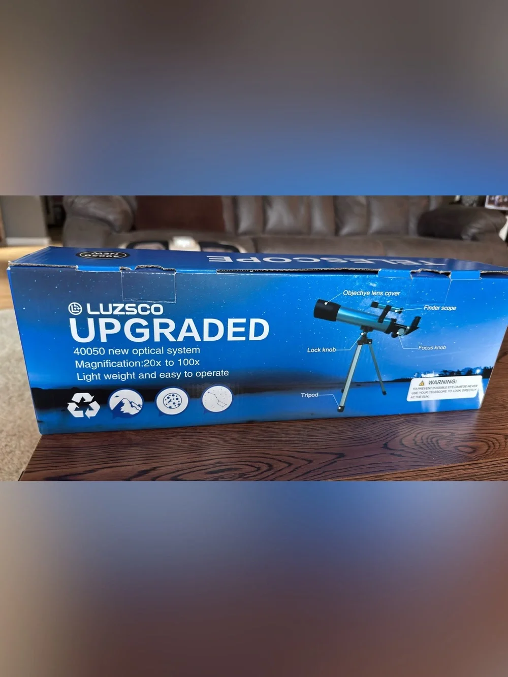 Luzsco Kids Telescope with Accessories